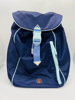 Ivivva Navy, Lavender and Light Blue Kids “Where To Next” Backpack
